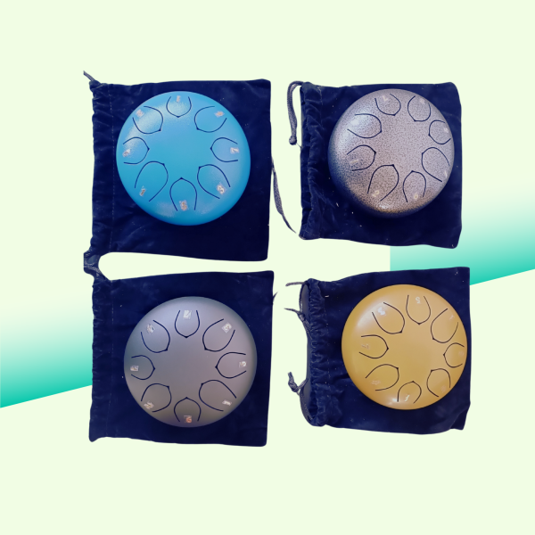 Tambor de Lengua de Acero 6"Pulgadas 8 Tonos