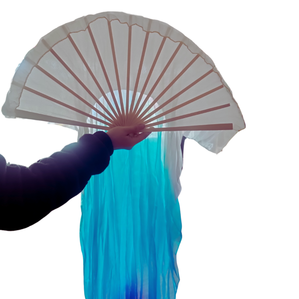 Abanicos Seda Danza Malabarismo  Swing (Und)